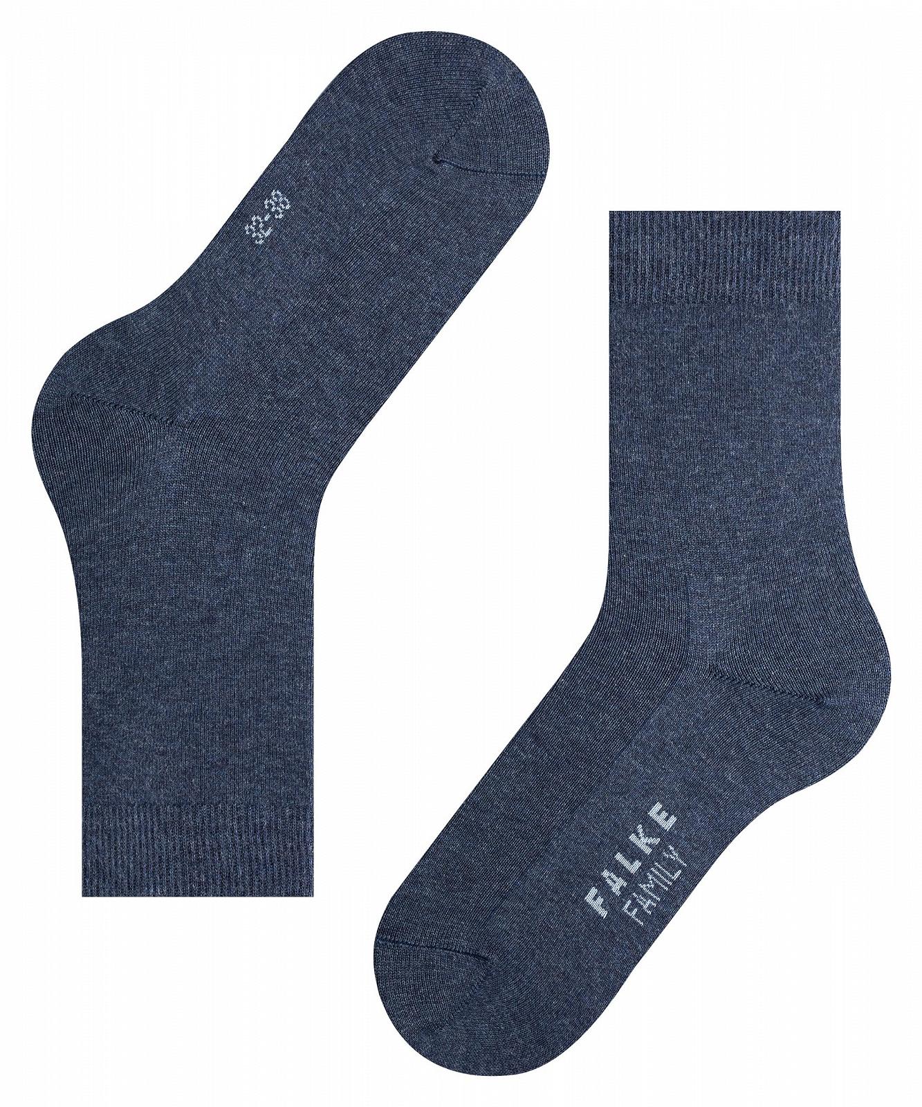 Носки FALKE Family Женские Дышащие Износостойкие Органический Хлопок Однотонные 1 Пара, фото №5