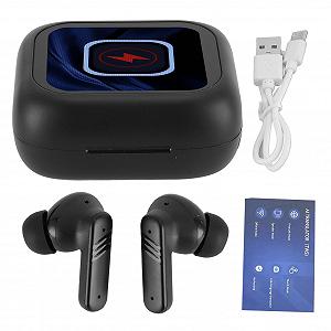 Купить Наушники с голосовым переводчиком, 137 языков, Bluetooth-наушники для перевода, ANC-наушники с шумоподавлением и дисплеем питания, поддержка звонков, музыки (ЧЕРНЫЙ) - Фото 1 Наушники с голосовым переводчиком, 137 языков, Bluetooth-наушники для перевода, ANC-наушники с шумоподавлением и дисплеем питания, поддержка звонков, музыки (ЧЕРНЫЙ) - Фото 1