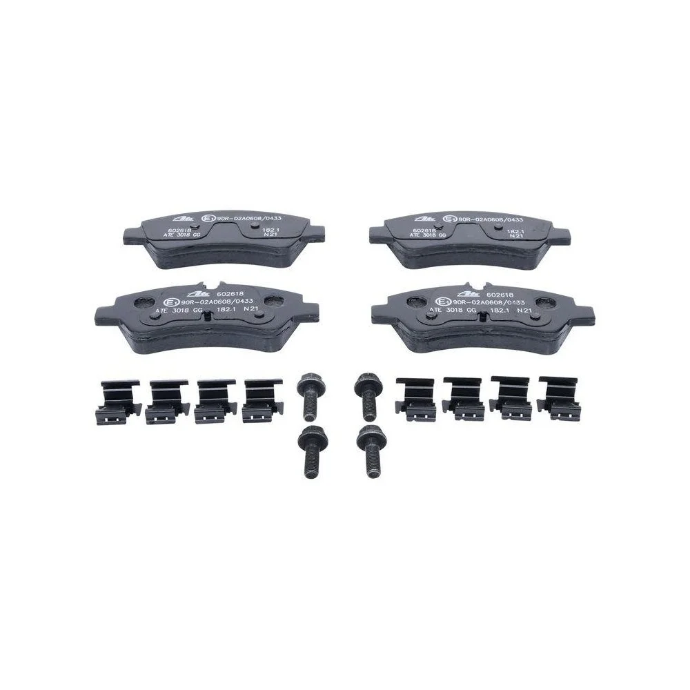 Комплект гальмівних колодок, дискове гальмо ATE 13.0460-2618.2 для FORD задня вісь, фото №1