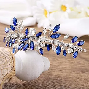 Обруч IYOU Свадебный Голубой Блестящий synthetic.ua - Фото 1