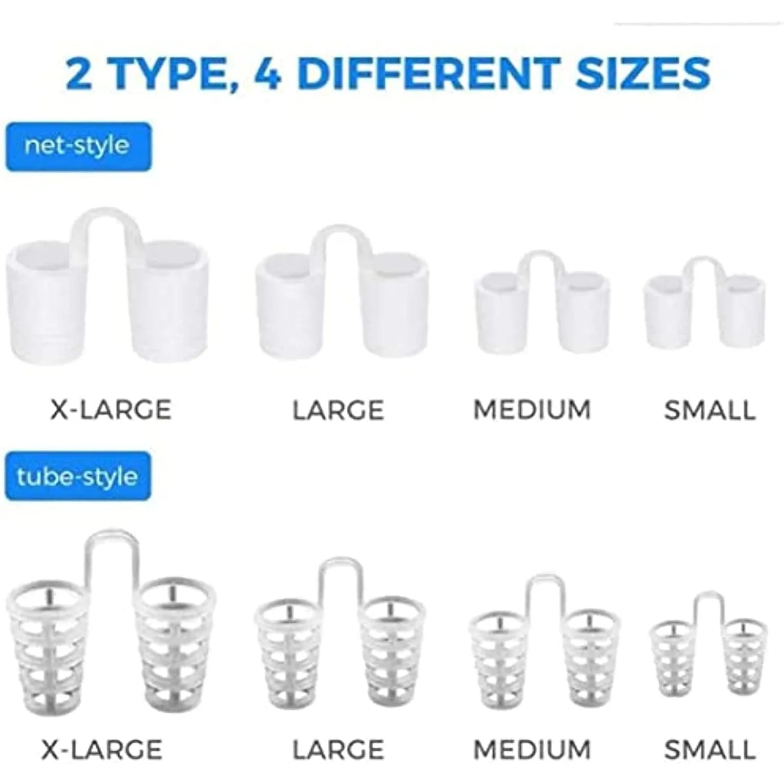 Розпірка для носа проти хропіння 8 шт., роздільники для носа, фото №2