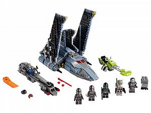 Детский конструктор LEGO Штурмовой шаттл Bad Batch 75314 synthetic.ua - Фото 1