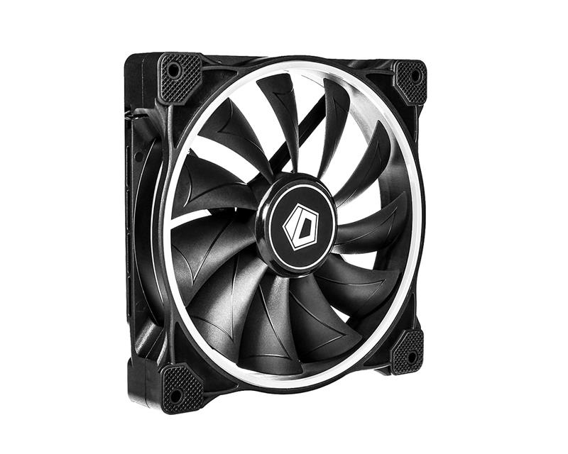Вентилятор ID-Cooling ZF-14025-ARGB Single Pack 140x140x25мм 4-pin PWM чорний, фото №5