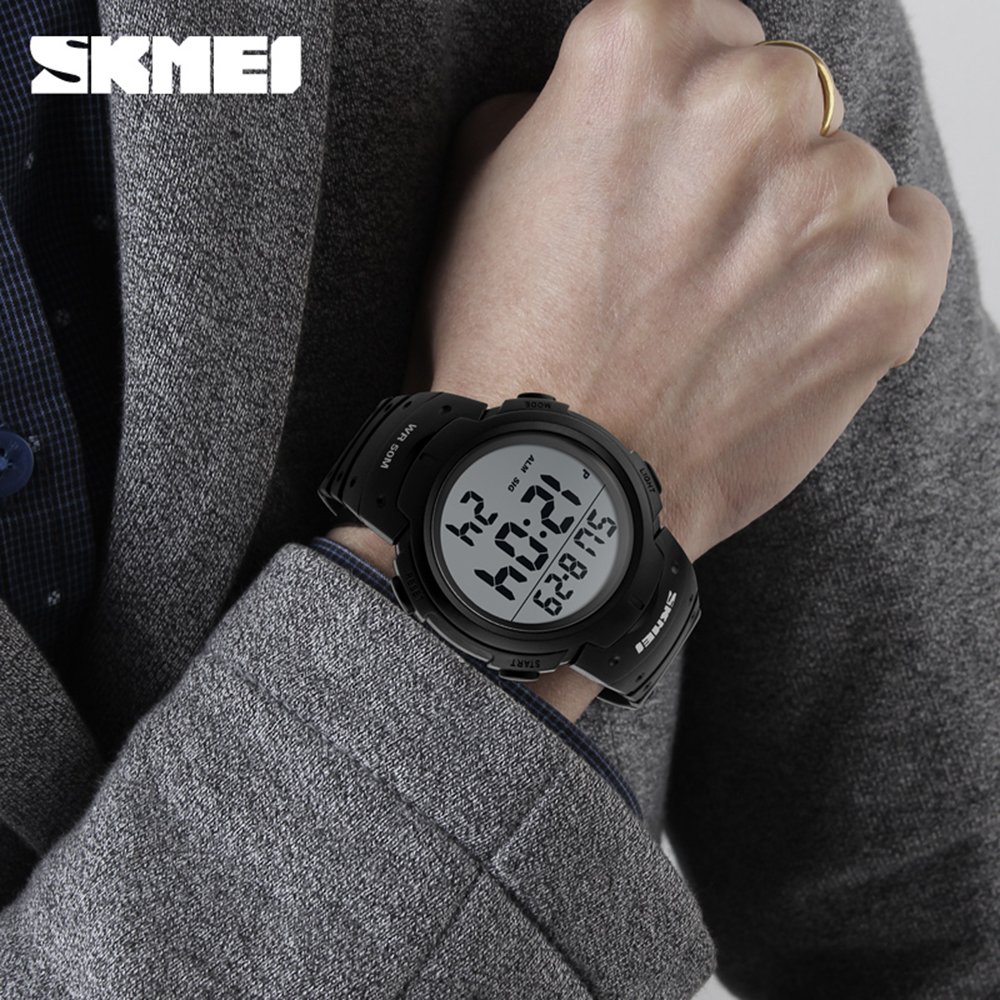 Годинник Skmei 1068 Чорний, фото №5