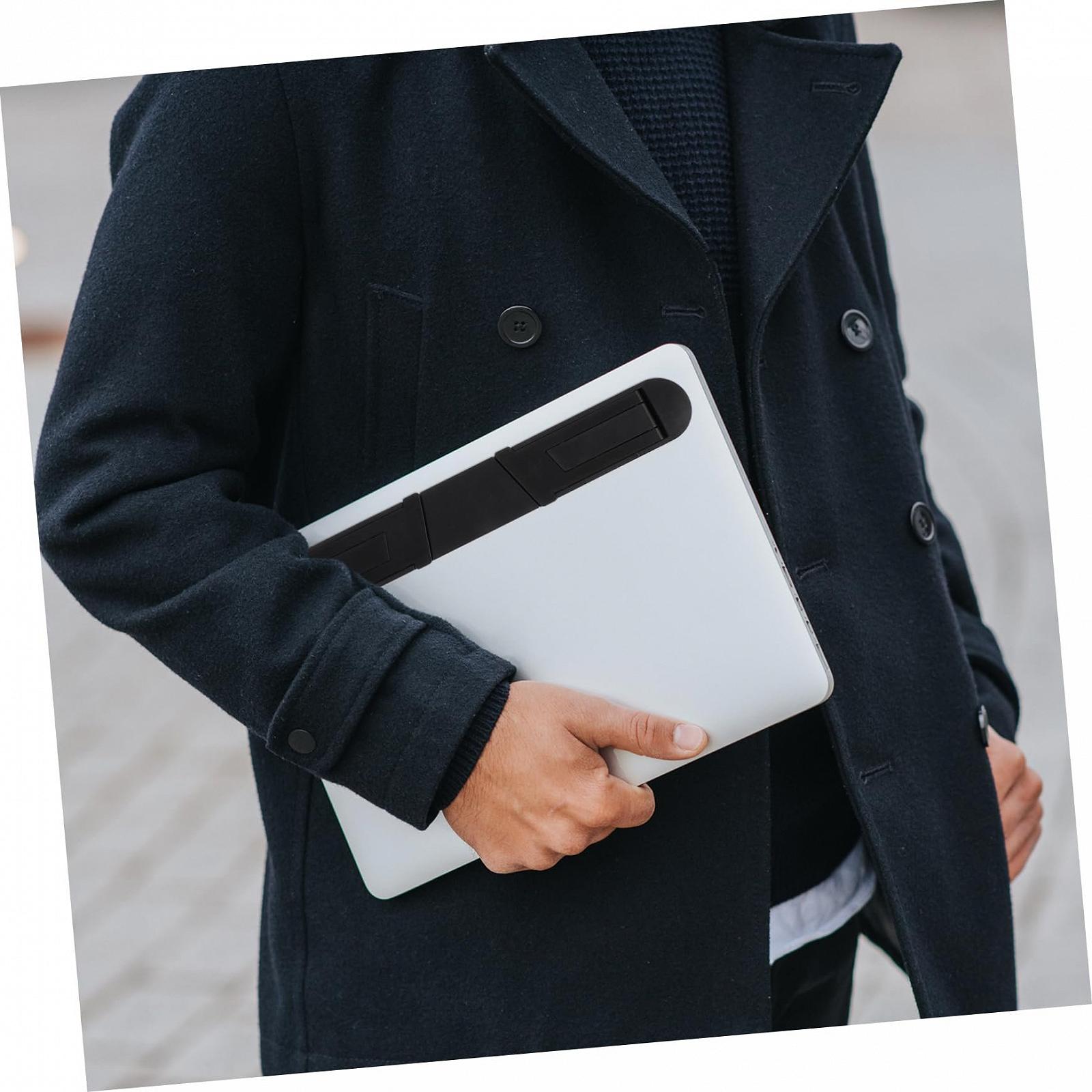 Подставка для ноутбука NUOBESTY складная, 1 шт. для стола, компактная, простая в использовании, для ноутбуков и планшетов, фото №2