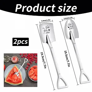 Ложка з гравіюванням Ich Liebe Dich 2 шт. synthetic.ua - Фото 1