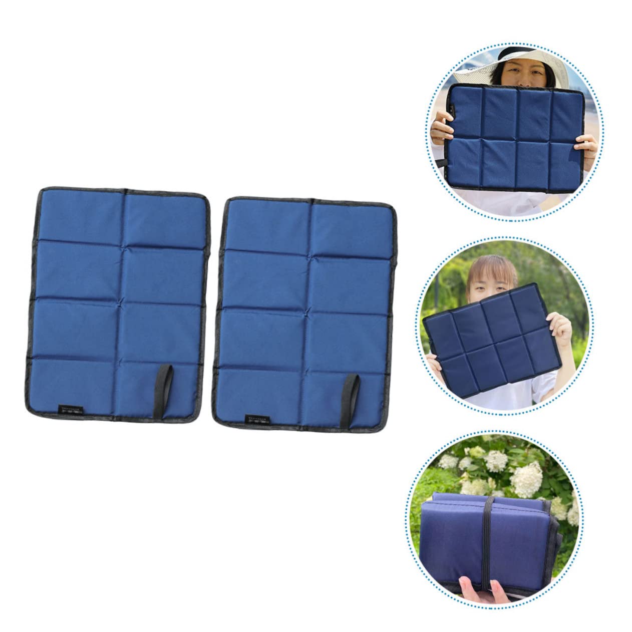 Коврик Toddmomy Klappkissen 8 Stk Picknickkissen Для Рюкзака Faltmatte Сиденье Colchoneta Outdoor+matte Oxford-материал Моющийся, фото №7