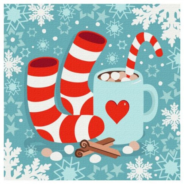 Картина за номерами Ну-ка зимовати, фото №1 Картина за номерами Ну-ка зимовати, фото №1