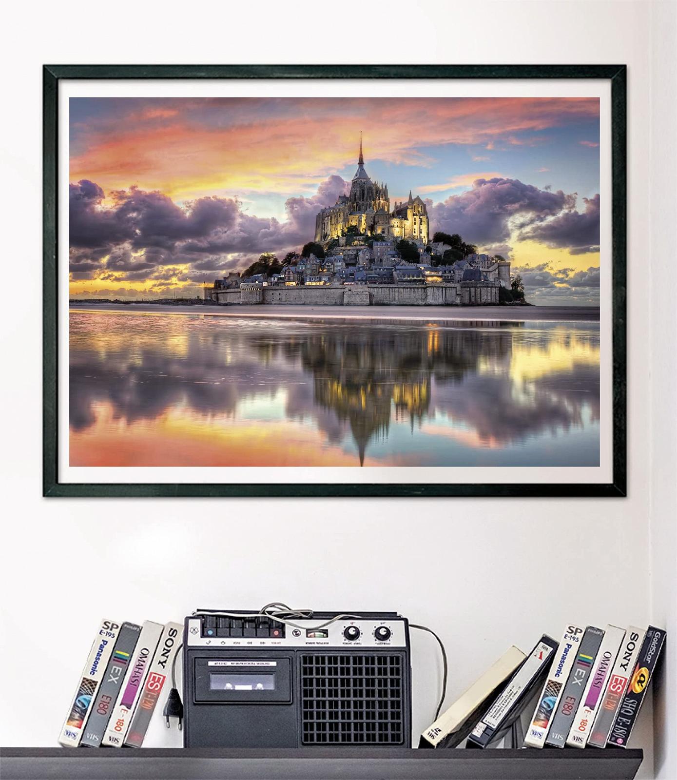 Пазл Clementoni Collection 39769 Le Magnifique Mont Saint Michel 1000 элементов 70 x 50 см, фото №6