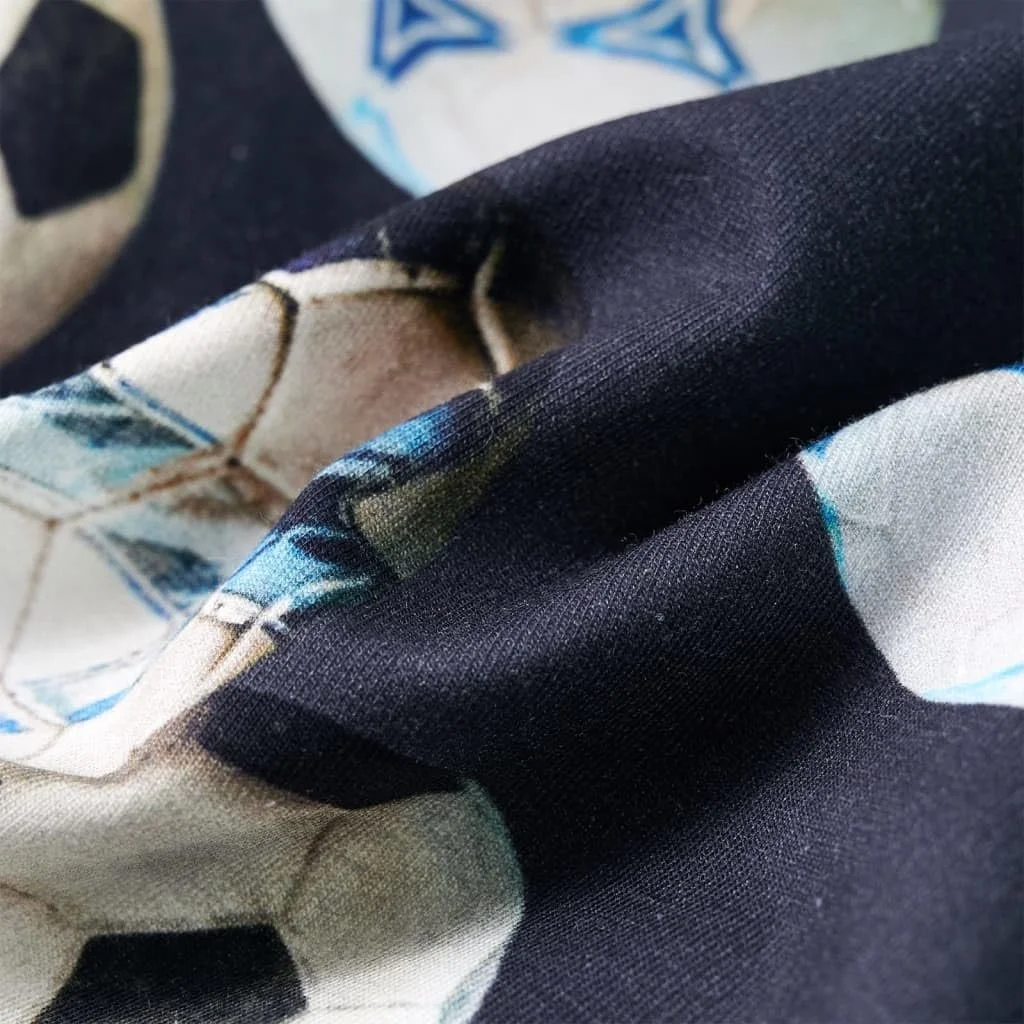 Детский свитшот с длинными рукавами, детский джемпер, темно-синий, фото №7