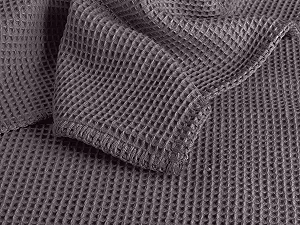 Покривало La Diva Maison Піке Легке та тепле Oeko-Tex Standard 100 Елегантний вигляд Простий догляд Сірий 150 x 210 см synthetic.ua - Фото 1