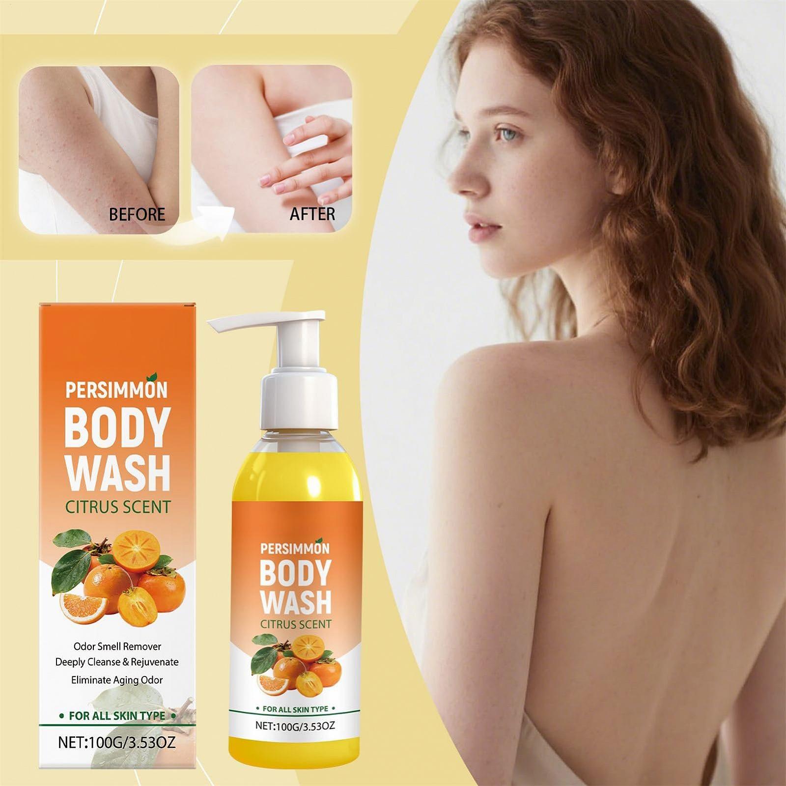 Гель для душу Очищувальний та освітлювальний засіб для шкіри Видалення запаху тіла 100 г, фото №4