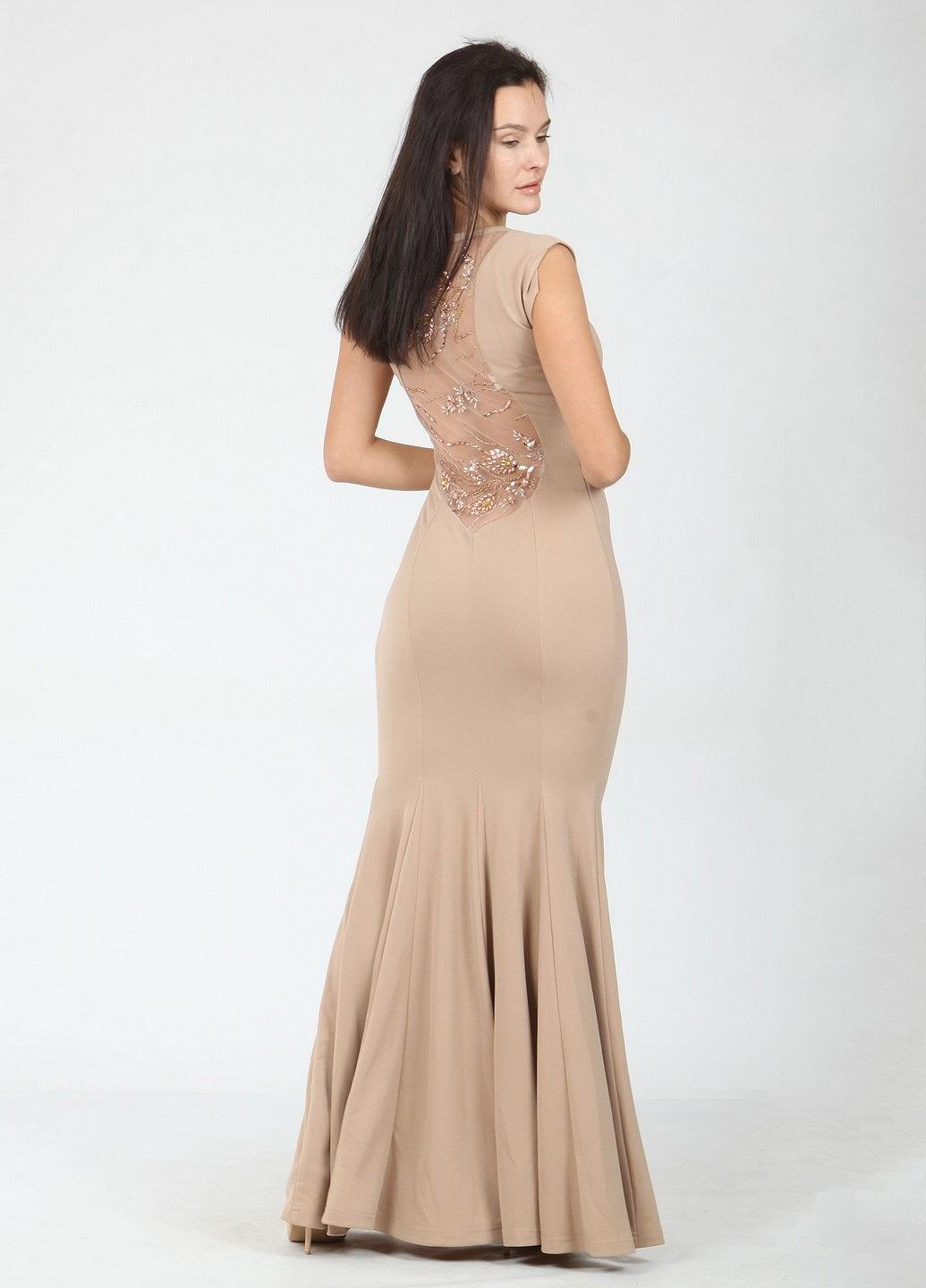 Платье Enna Levoni S Бежевый (ND-13743-Beige), фото №3