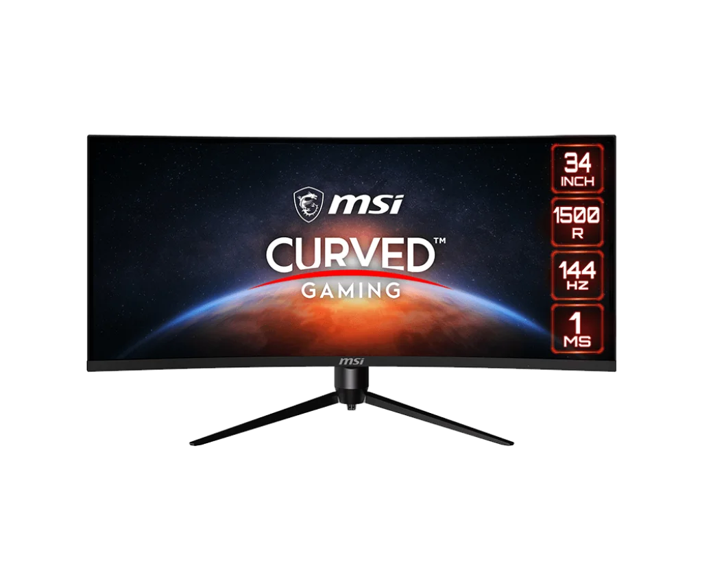 Монітор 34" MSI Optix MAG342CQR 4K VA 144 Гц, фото №1