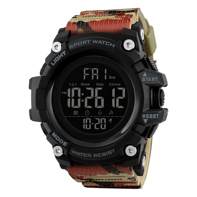 Часы наручные Skmei 1384 Оriginal Camouflage 1384CMRD Мужские, фото №1