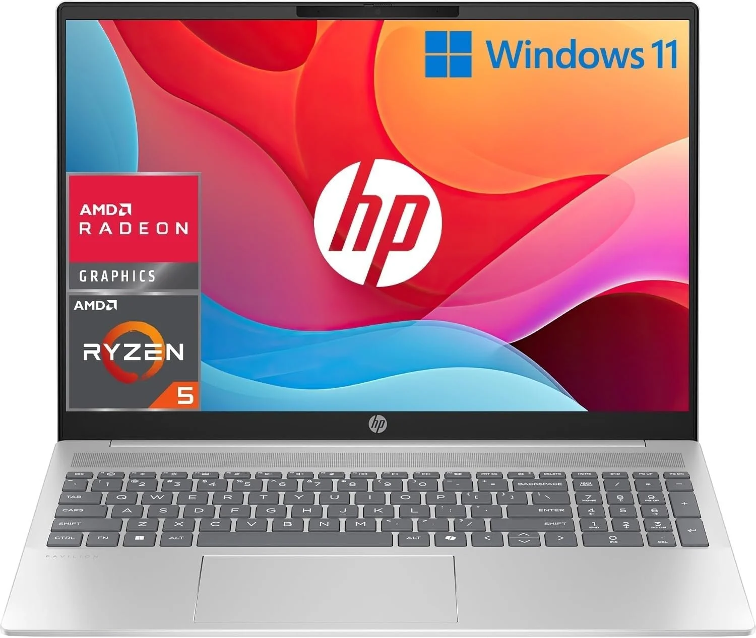 Ноутбук 16'' HP Pavilion Laptop 16-ag0000sl AMD Ryzen 5 8540U RAM 16GB SSD 512GB Windows 11 (UKR), фото №1