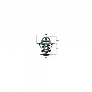 Термостат системы охлаждения MAHLE BEHR TX 15 84D - Фото 1