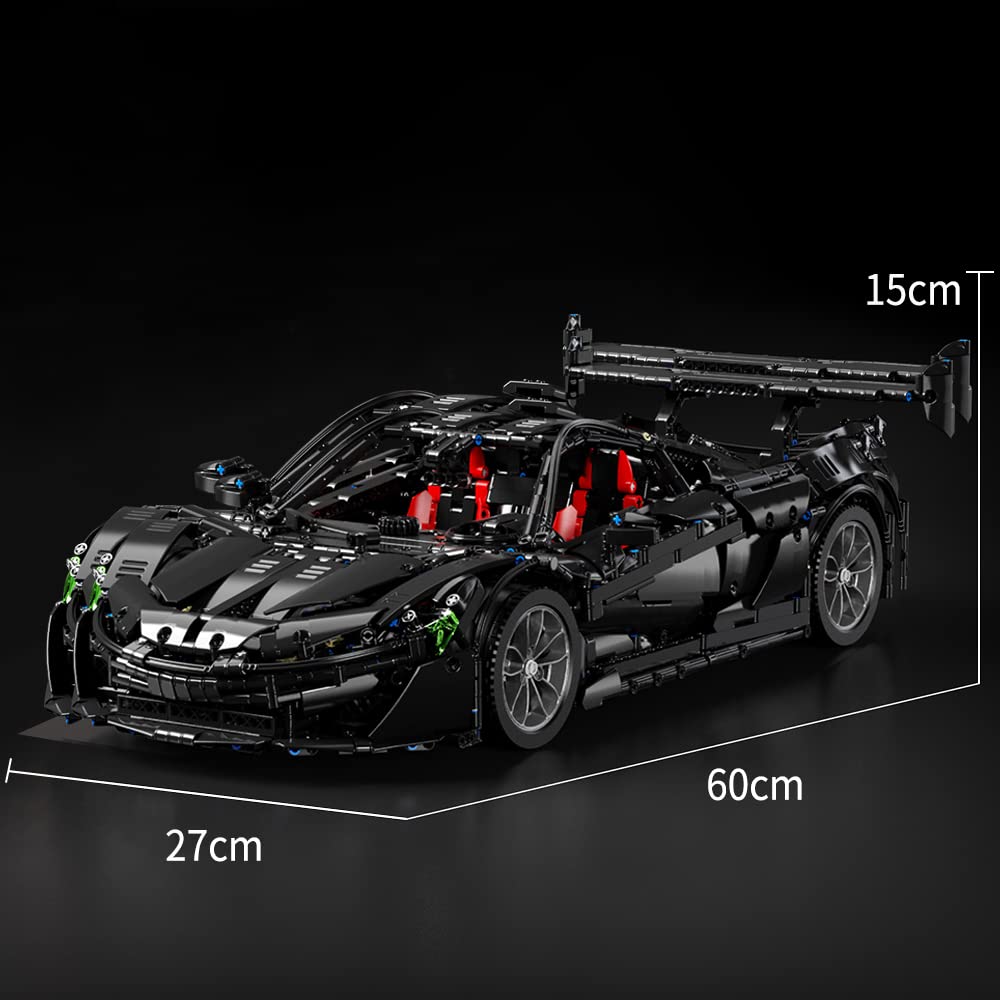 Конструктор MISINI Technik 1:8 Sports Car Clamping Building Blocks Kit 9 Motor 3686 Details, фото №9