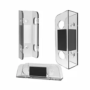 Держатель для ноутбука для установки на столешницу/под столешницу, защитные накладки, улучшенная стабильность, простая установка, прочный, прозрачный - Фото 1