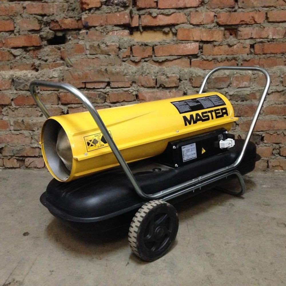 Дизельна теплова гармата MASTER B 150 CED прямого нагріву 44 кВт Оранжевий, фото №4