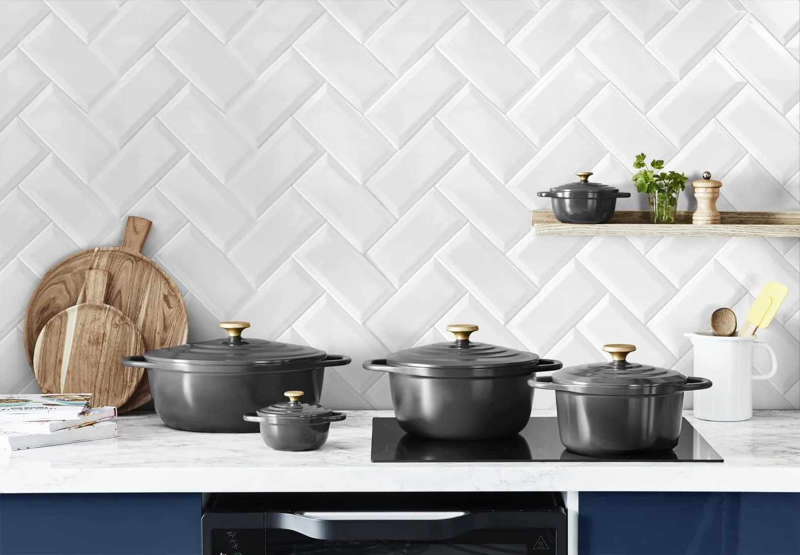 Каструля Tefal Air E2558904 30 см овальна литий алюміній індукційна Grey, фото №13