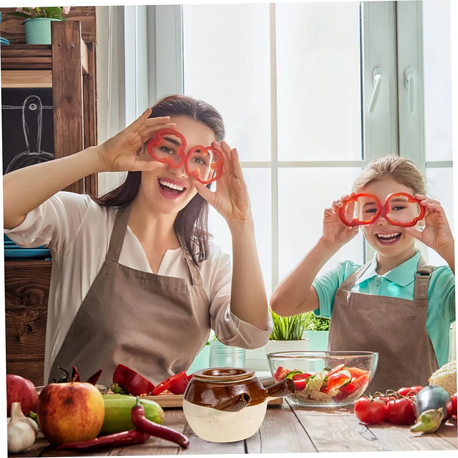 Традиционный глиняный горшок IMIKEYA для приготовления лекарств и чая, жаростойкий, фото №4