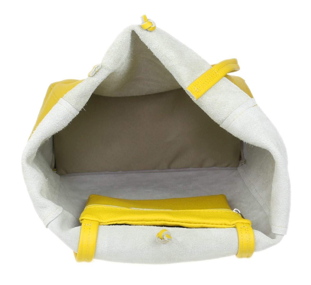 Женская сумка с открытым верхом из натуральной кожи Girly Handbags, фото №3