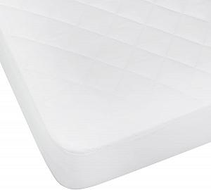 Наматрасник стеганый Pikolin Home с волокном, дышащий, антиклещевой Cama 180-180 x 190/200 см белый - Фото 1