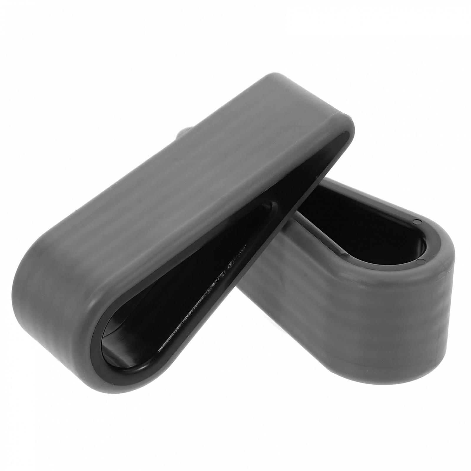 Підставка для ноутбука SHOWERORO Силіконова Легка Регульована Чорна (2 шт.), фото №1