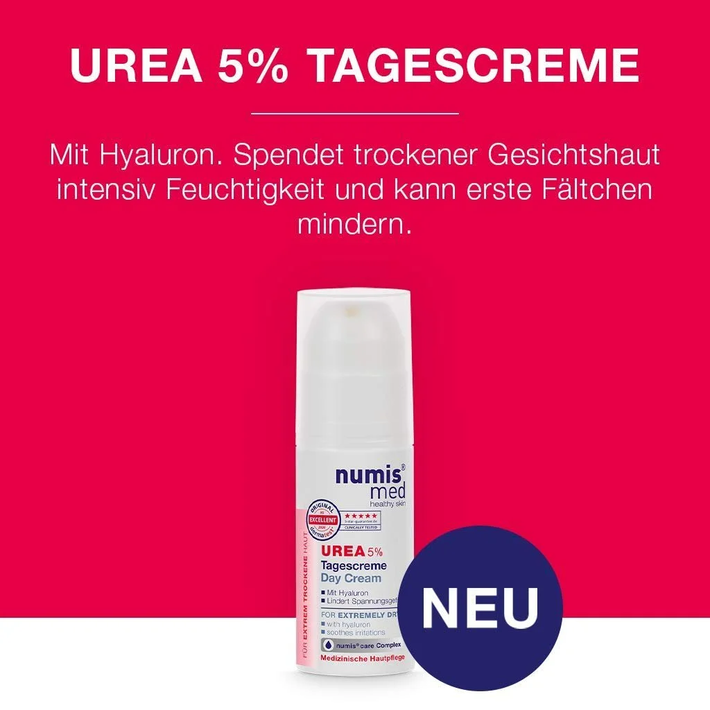 Денний крем numis med numis care з 5% Urea, 2 x 50 мл, фото №3 Денний крем numis med numis care з 5% Urea, 2 x 50 мл, фото №3