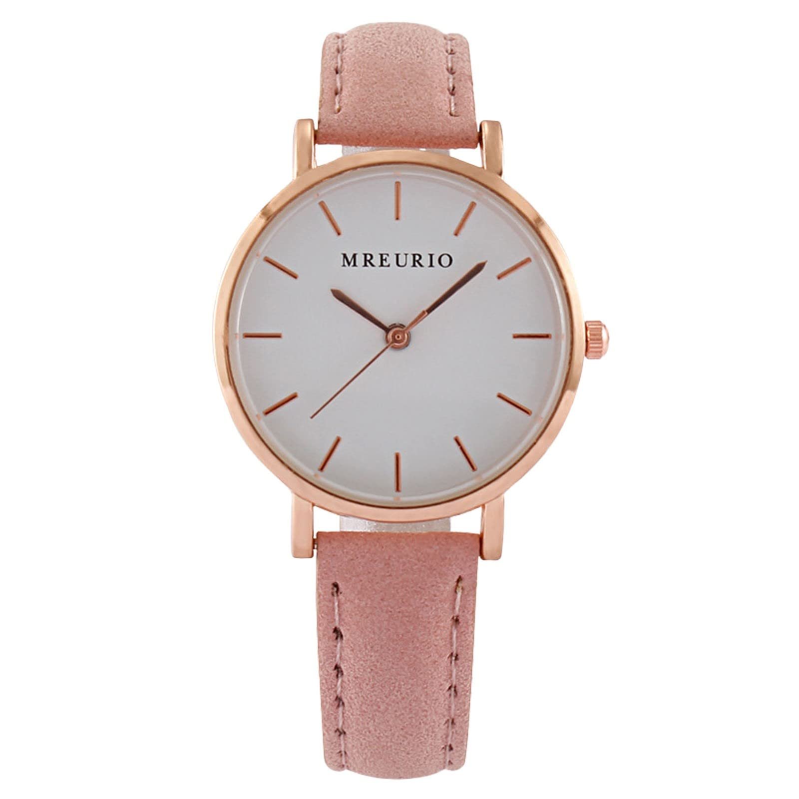 Простые часы для женщин и мужчин Generisch ремешок, фото №1