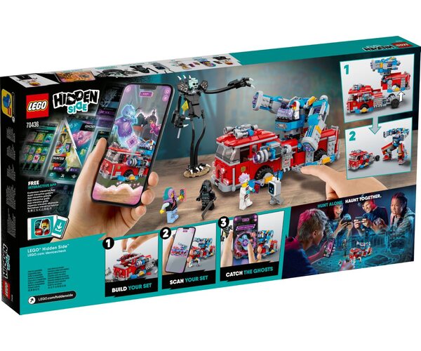 Конструктор LEGO Hidden Side Фантомная пожарная машина 70436, фото №9