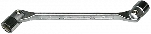 Ключ шарнірний двосторонній SW-STAHL 00946L, 18 x 19 мм synthetic.ua - Фото 1