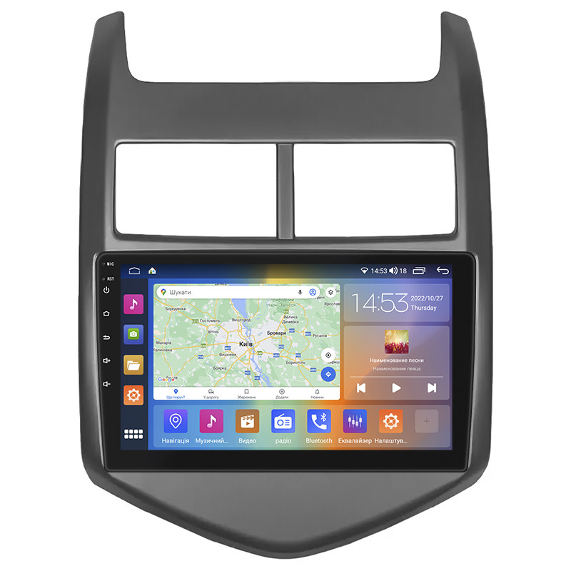 Штатний магніт Lesko 9 Chevrolet Aveo II 2011-2020 2/32Gb CarPlay 4G Wi-Fi GPS Prime (9381-47452), фото №1