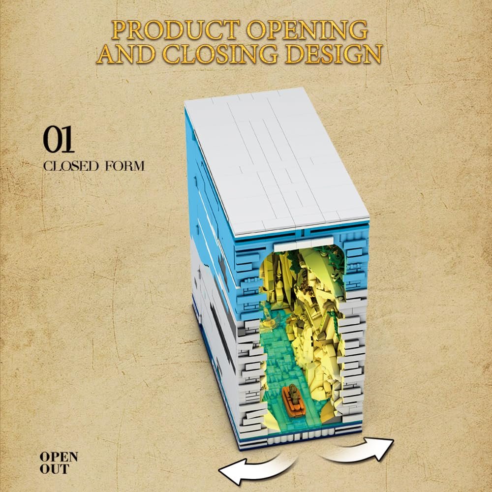 Конструктор Reobrix 66039 Book of Kings 3307 деталей, фото №4