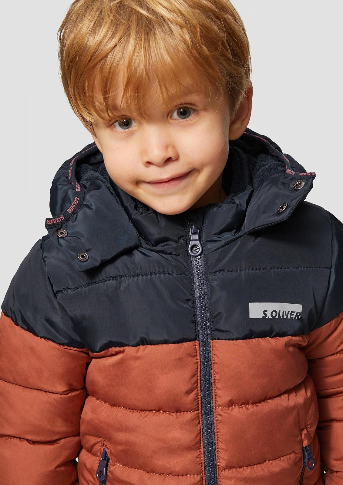 Куртка s.Oliver Junior для хлопчиків, стьобана, з капюшоном, фото №3 Куртка s.Oliver Junior для хлопчиків, стьобана, з капюшоном, фото №3