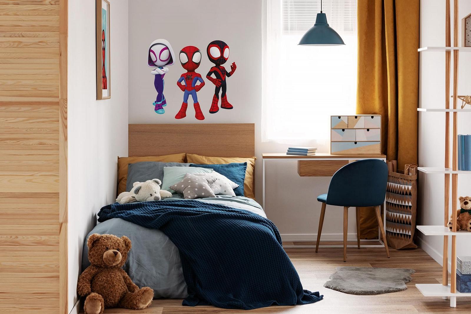 Настенная наклейка Komar Spidey and His Amazing Friends Trio 50 x 70 см разноцветная, фото №6
