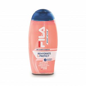 Шампунь-гель для душу Fila Rehydrate & Protect Woman живильний 250 мл - Фото 1