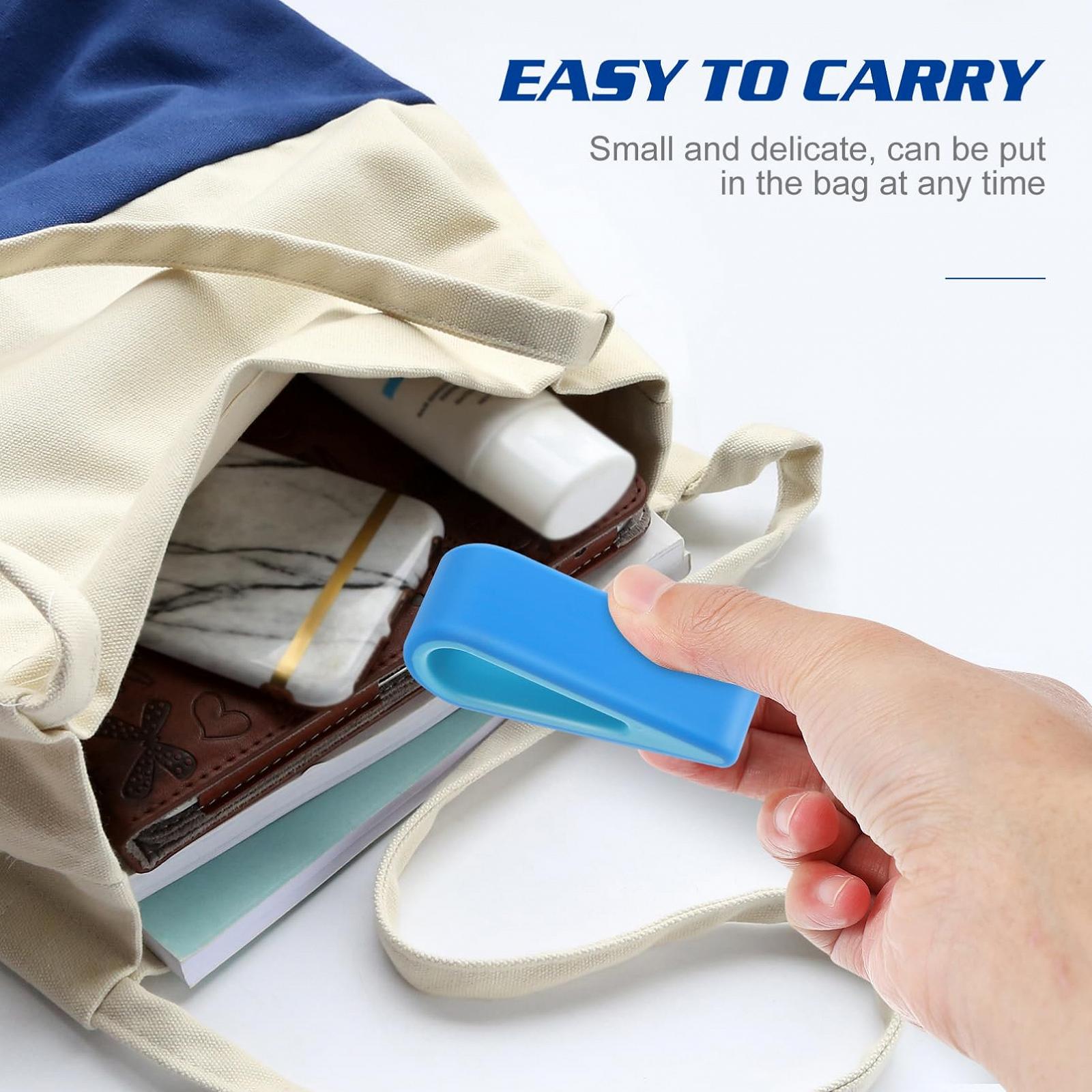 Підставка для ноутбука Khlhalter Пластикова 4 шт нековзна З організацією кабелів Для ергономічної роботи за столом, фото №5