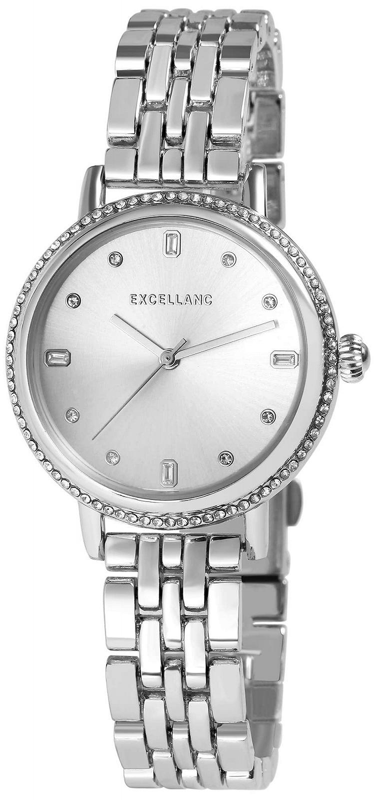 Женские часы Excellanc Simili 1800248, аналоговые, кварцевые, металлический браслет, откидная застежка, фото №1