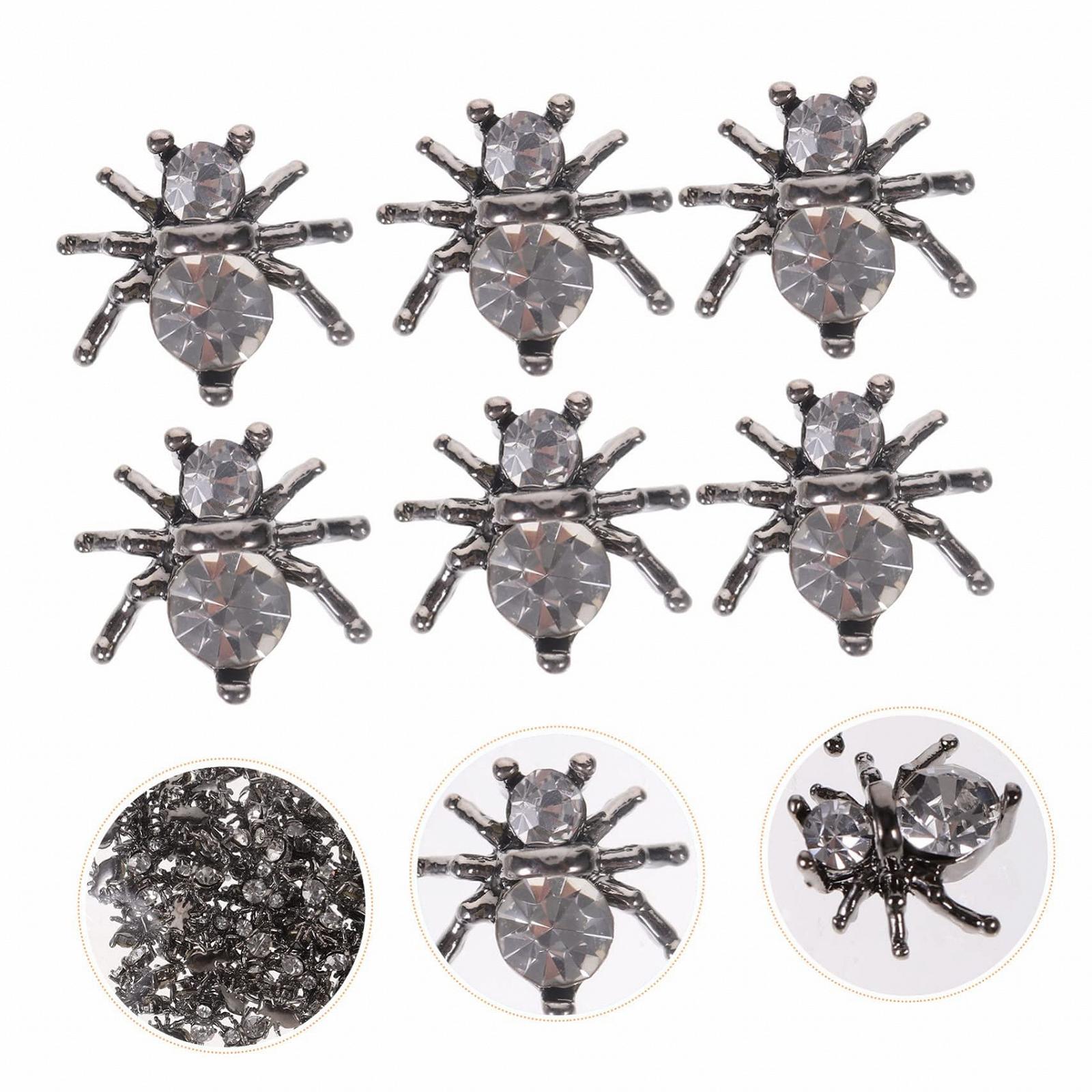 Прикраси для нігтів Павуки на Хелловін Healvian, фото №2