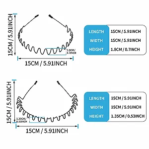 Обруч для волос 4 шт synthetic.ua - Фото 1