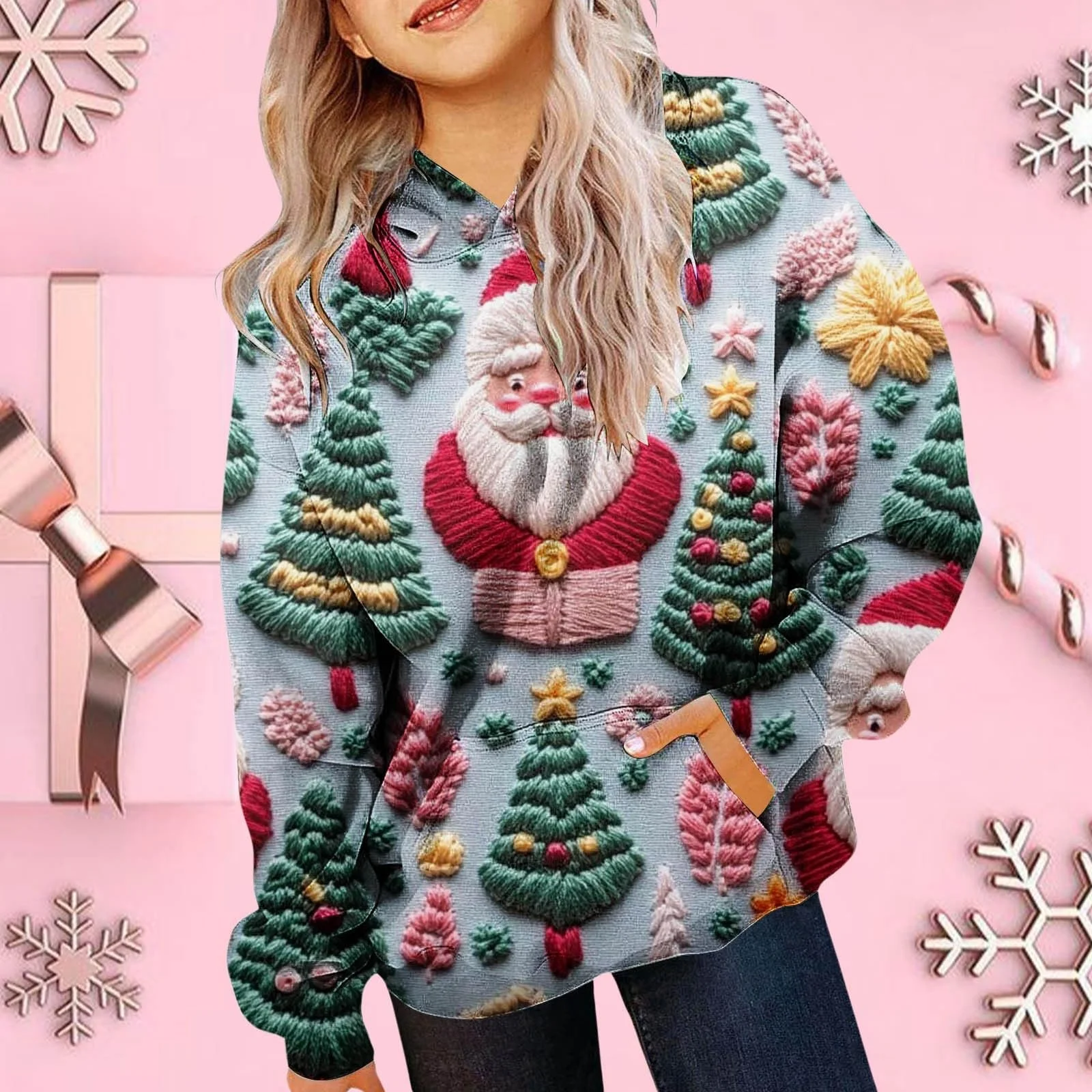 Худі Christmas Brand, для дівчаток, з довгими рукавами, фото №3