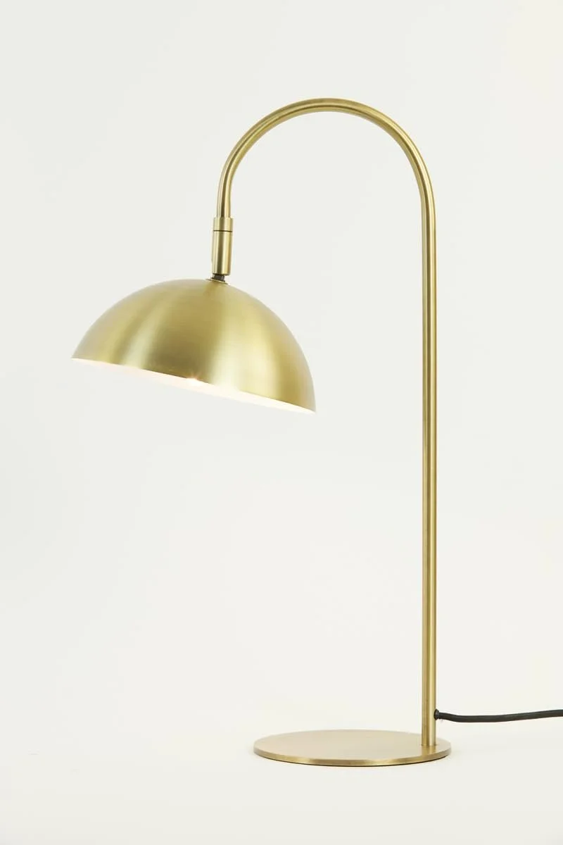 Настільна лампа Dirk Davids Leuchten GmbH Antique Brass Офісна з димером LED G9 3 Вт Золото, фото №4