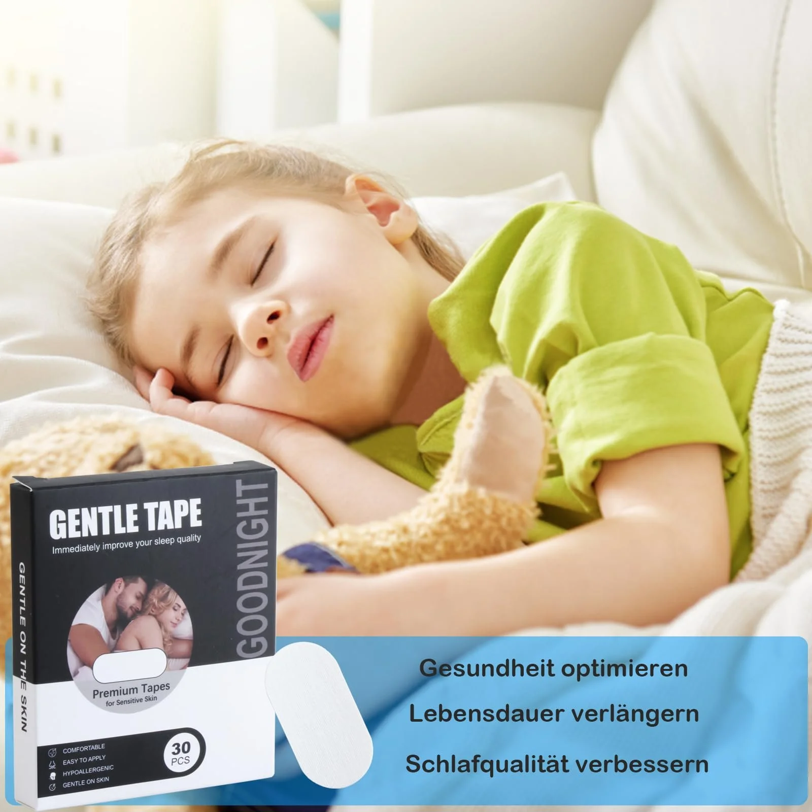 Смужки для рота, пристрої проти хропіння для зменшення дихання ротом, комфорт і зручність, фото №4