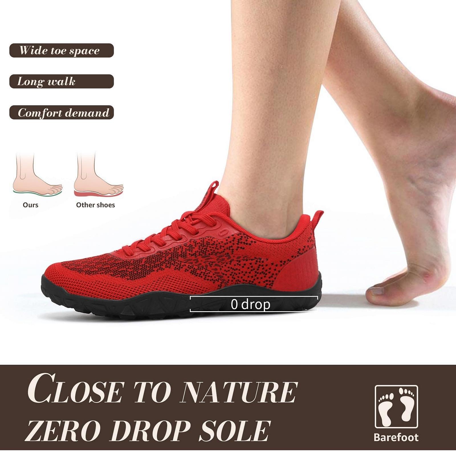 Взуття для бігу ASHION Barefoot з широким носком, фото №5