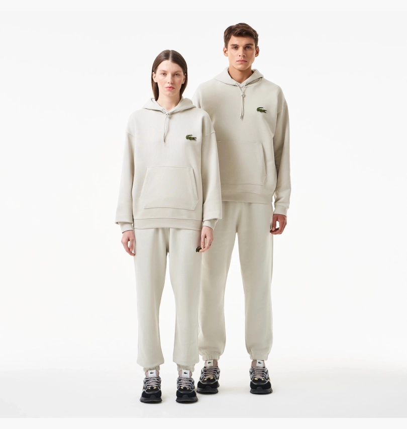 Худи Lacoste Loose Fit Бежевый L, фото №3