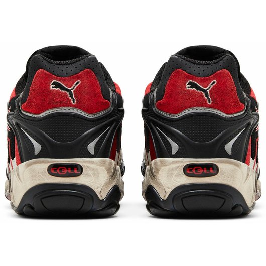 Кроссовки A$AP Rocky x Inhale Distressed Pack Model Black Pop Red размер 44.5, фото №4