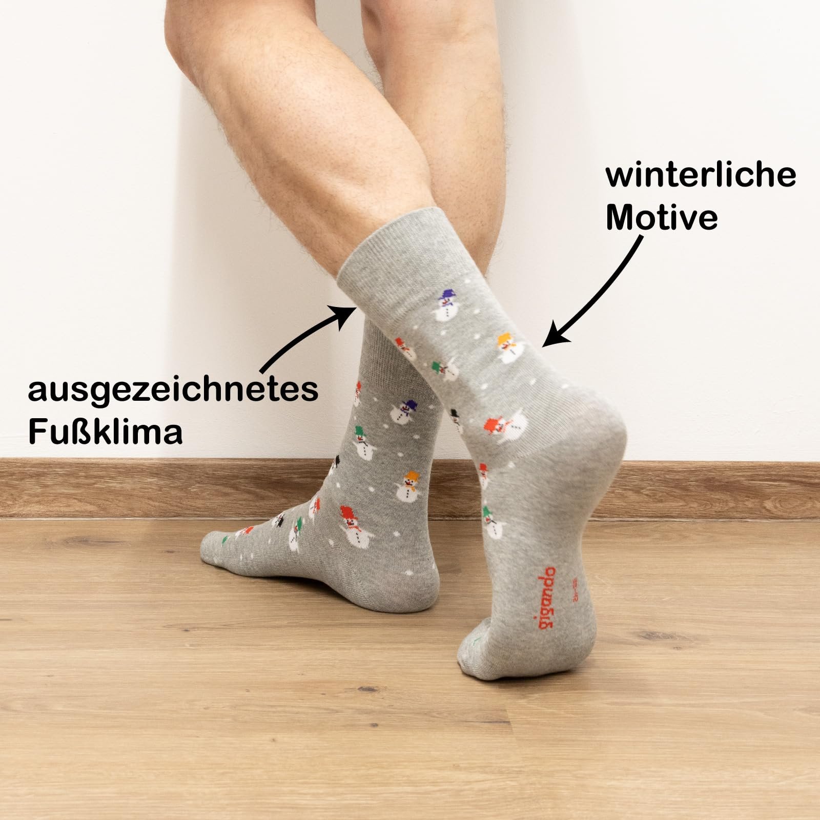 Шкарпетки Чотири пари Різдвяні Чоловічі та Жіночі, фото №5