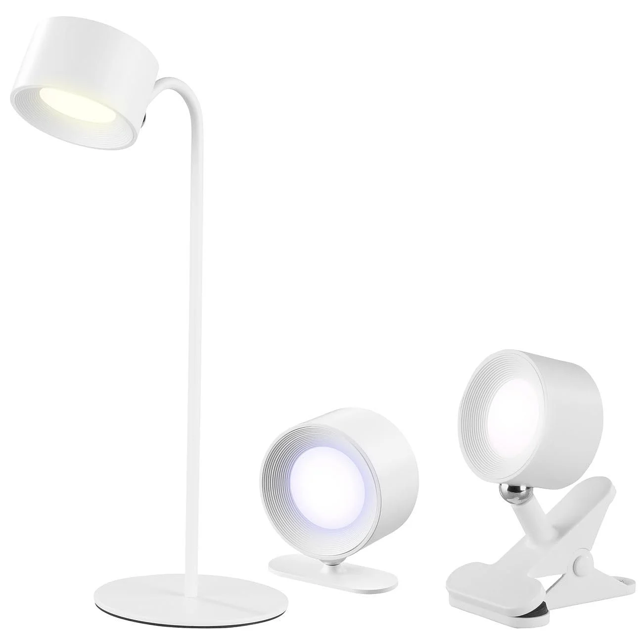 Настольная лампа Lunartec 3-в-1 Набор 2 шт. Магнитная Аккумуляторная USB-C 1200 мАч, фото №7